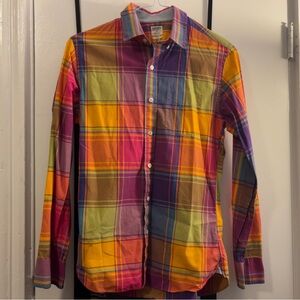 Bonobos Colorful Plaid Men's Shirt